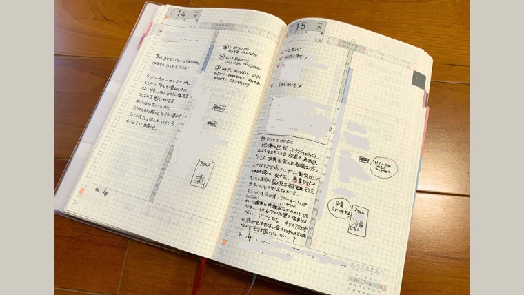 ジブン手帳DAYs使用例